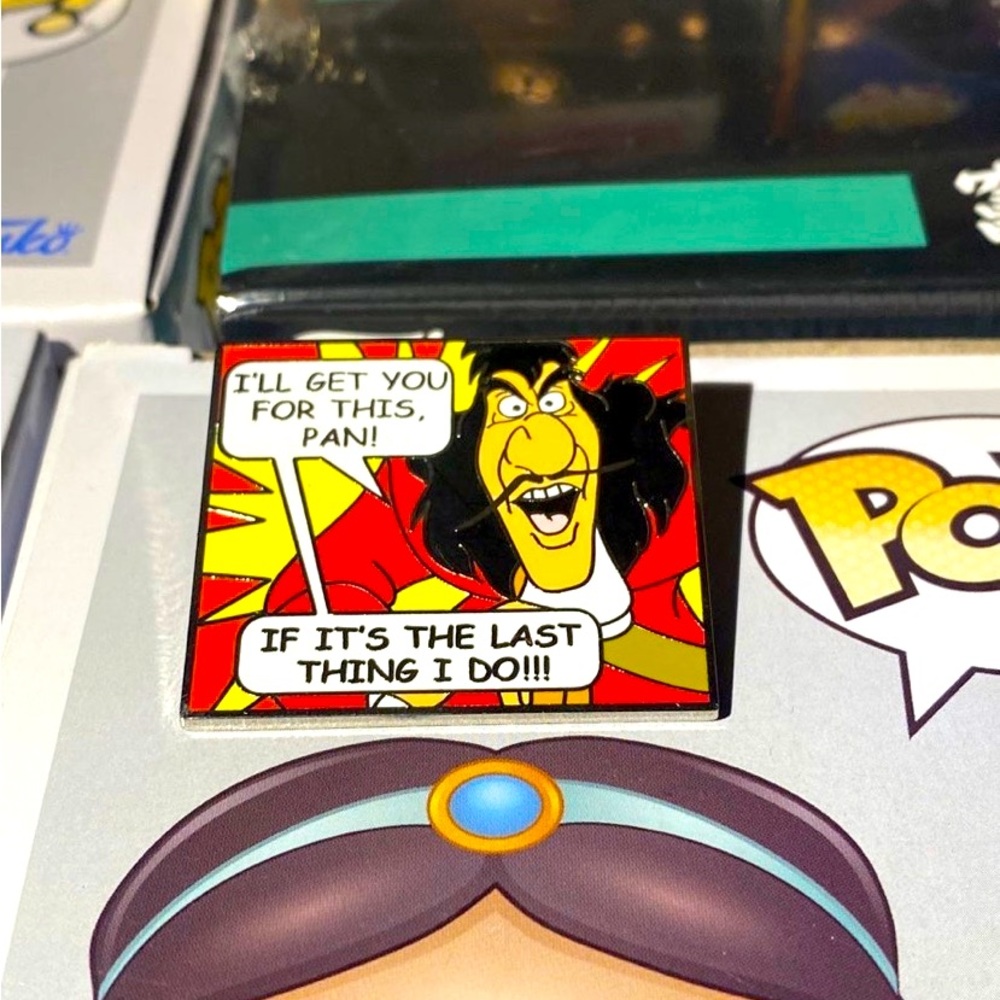 Disney Villains Captain Hook Trading Pin